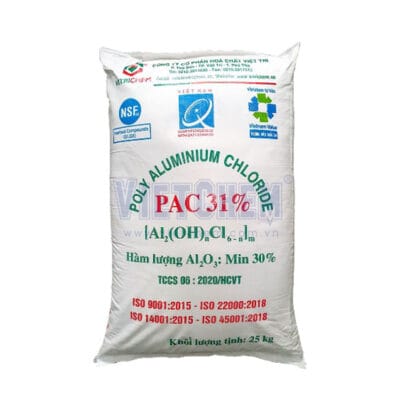 Poly Aluminium Chloride PAC: khô 31%, lỏng 10% - 17%
